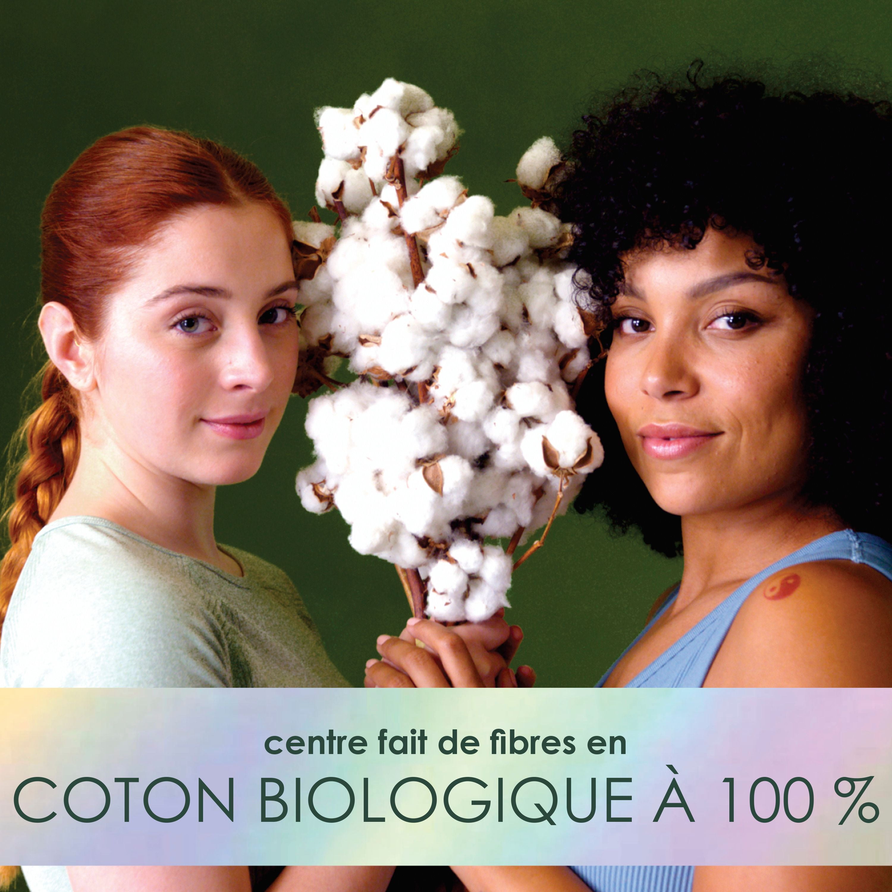 L. Cotton Tampons Super Absorbency, Free from Chlorine Bleaching, Pesticides, Fragrances, or Dyes, 30CT