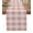 Pink Beige, variant on Black White Plaid Burlap Cotton Table Runner 13x60 Inches Long, Spring Farmhouse Buffalo Checkered Farmhouse Table Runners, Outdoor Dining Tablecloths Decor for Baby Shower/Party/Wedding