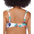 thumbnail image 3 of Raisins Curve Plus Size Printed Korakia Jamaica Bra Bikini Top, 3 of 4