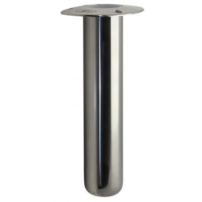 C.E. Smith Fishing Rod Holder 53680CA Use To Hold Fishing Rod; Flush Mount; Cradle Type Hold; 316L Stainless Steel; 10-1/2 Inch Length Tube; 1-7/8 Inch Inner Diameter x 2-1/4 Inch Outer Diameter