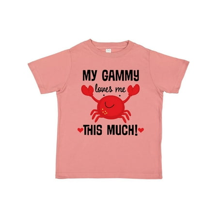

Inktastic Gammy Loves Me Grandchild Gift Gift Toddler Boy or Toddler Girl T-Shirt
