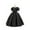 Black, variant on Flower Little Big Girls Dress Wedding Pageant Party Princess Communion Floral Vintage Lace Dance Gown
