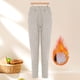 thumbnail image 2 of Pantalones de pana Prolriy para mujer, pantalones de pana para mujer, pantalones casuales de cintura alta elástica, pantalones rectos, pantalones sueltos y cómodos con bolsillos, pantalones de mujer, 2 of 4