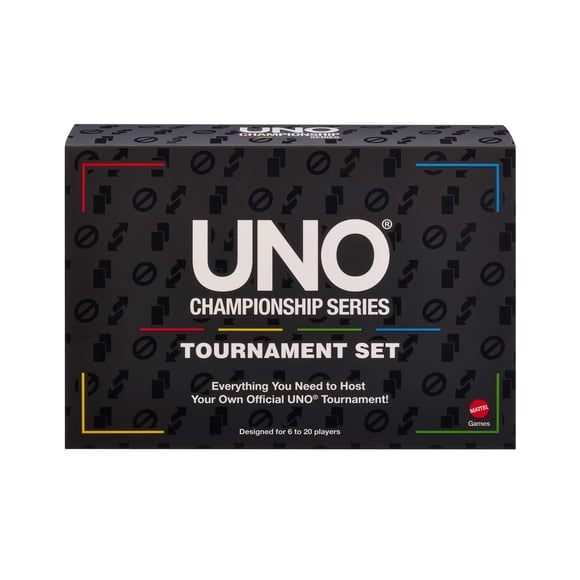 Juego de Cartas Mattel Uno Championship Series Set de Torneo
