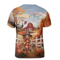 thumbnail image 2 of Thanksgiving Dachshund Pilgrim Grateful, Thankful, Blessed Fall Welcome All Over Print 3D Shirt Unisex Merch Wiener Dog Lover Gifts Idea - 00021, 2 of 6
