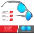 thumbnail image 5 of Polarized Sunglasses for Men Women Classic Vintage 80s Shades UV Protection Sun Glasses, 5 of 6