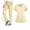 Beige #28, variant on WULMLEO Womens Scrub Sets 2 Piece V Neck Stretch Scrubs Outfits Petite Short Sleeve Fashion Nursing Workwear Shirts and Joggers Medical Casual Soft Comfortable Nurse Uniform Beige M