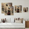 thumbnail image 4 of Designart "Japan Land Of The Samurai V Ancient Warriors III" Japanese Print on Natural Pine Wood, 4 of 5