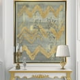 thumbnail image 3 of Forme Métallique Glam III - Toile Encadrée Moderne et Transitionnelle, 3 of 3