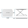 thumbnail image 4 of Mount-It! Sit-Stand Adjustable Desk Converter - White | MI-7928, 4 of 4