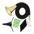 thumbnail image 2 of Brass Instrument Set Mouthpiece BB Standard Bugle for Orchestra Beginner Band CUTICAT Trompeta, 2 of 8