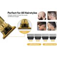 thumbnail image 3 of Cordless Hair Clipper, Zero Gapped T-Blade Trimmer Rechargeable Beard Trimmer, Professional Hair Clippers with 4 Guide Combs Hair Grooming Set for Men, 3 of 7