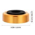 thumbnail image 3 of 4pcs Anti Vibration Amplifier Feet Pad Aluminium Alloy Universal Speaker Pad, 3 of 8