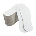 thumbnail image 1 of SHISUYAN 100Pcs Invisible Socks Organizing Paperboards Low Cut Socks Display Holders (White), 1 of 9