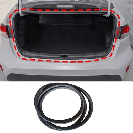 JJMY For Toyota Corolla 2003-2008 Rubber Trunk Lid Weatherstrip Gasket Seal Strip