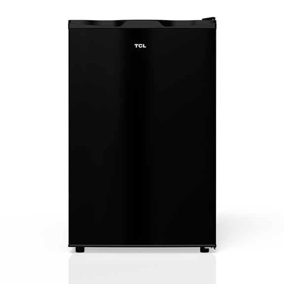 TCL 4.5 Cu. Ft. Compact Single Door Refrigerator in Black, TRM45S4AB