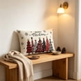 thumbnail image 4 of Christmas Tree Pillow Covers 12x20, Merry Christmas Throw Pillows, Soft Seasonal Cushion Covers, Winter Holiday Decoration for Home Couch Farmhouse(B), 4 of 7