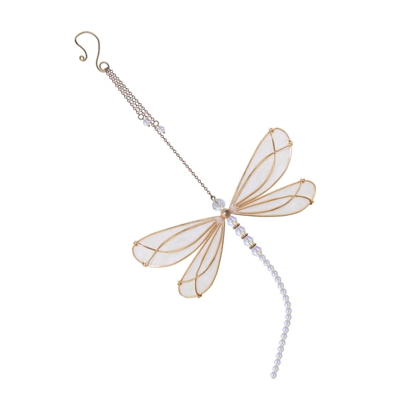 OFFIGAM Crystal Sun Catcher Transparent White Crystal for Windows Hanging Ornament Decoration
