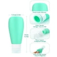 thumbnail image 4 of Fpogbef Travel Bottles Set for Toiletries, Travel Essentials Silicone Travel Bottle, 14 Pack Travel Size Containers for Shampoo, Conditioner, Lotion - Squeezable Tubes Easy Dispensing, 4 of 7