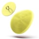 thumbnail image 1 of Exfoliante Body Scrubber Boie USA Loop de silicona suave, color amarillo, 1 of 8