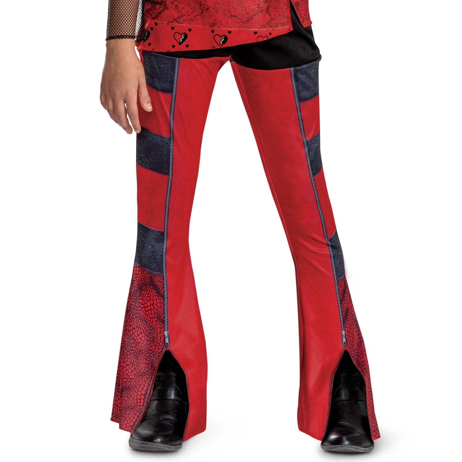 Disney Descendants Red Halloween Costume for Children, Girls Size M (7/8), by Disguise