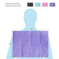 thumbnail image 4 of OneMed Disposable Dental Bibs Patient Bibs for Dental Tattoo Piercing Surgical Medical 3-Ply Waterproof Purple 13"x18" 250pcs/2Bags, 4 of 5