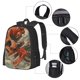 thumbnail image 2 of Balery Gigantic Skull In Clouds Mochila para hombre y mujer - Tela Oxford 600D resistente - Gran capacidad, resistente al agua, ideal para la escuela, viajes y senderismo, 2 of 6