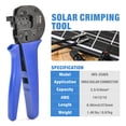thumbnail image 2 of Pinzas prensadoras IWISS IWS-2546S Solar AWG 14-10, 215 mm, 2 of 5