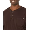 thumbnail image 4 of Dickies Men's and Big Men's Long Sleeve Heavyweight Henley T-Shirt, 4 of 6