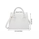 thumbnail image 3 of Bolso de hombro para mujer | Bolso de cuero PU de moda Negro Blanco Caqui Marrón | Bolso casual bandolera 22,5x16x9,5cm | Accesorio versátil y moderno para el día, 3 of 7