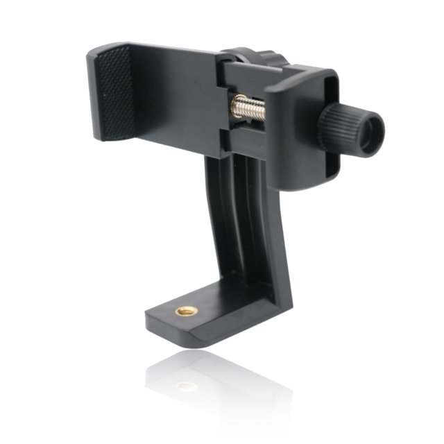 Sidaley Clip para teléfono móvil Adaptador de montaje en trípode Ángulos ajustables verticales Almacenamiento Soporte ligero para teléfono Teléfono y Comunicación