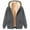 Dark Gray, variant on cocolona Womens Zip Up Fleece Lined Hoodies Casual Long Sleeve Hooded Sweatshirts Winter Thick Warm Jacket Coats with Pockets