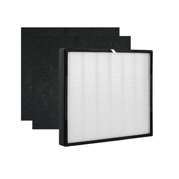 Nispira AK46001 Filter Replacement For Oreck Air Response Medium (WK16001) Air Purifier True HEPA Activated Carbon, 1 Set