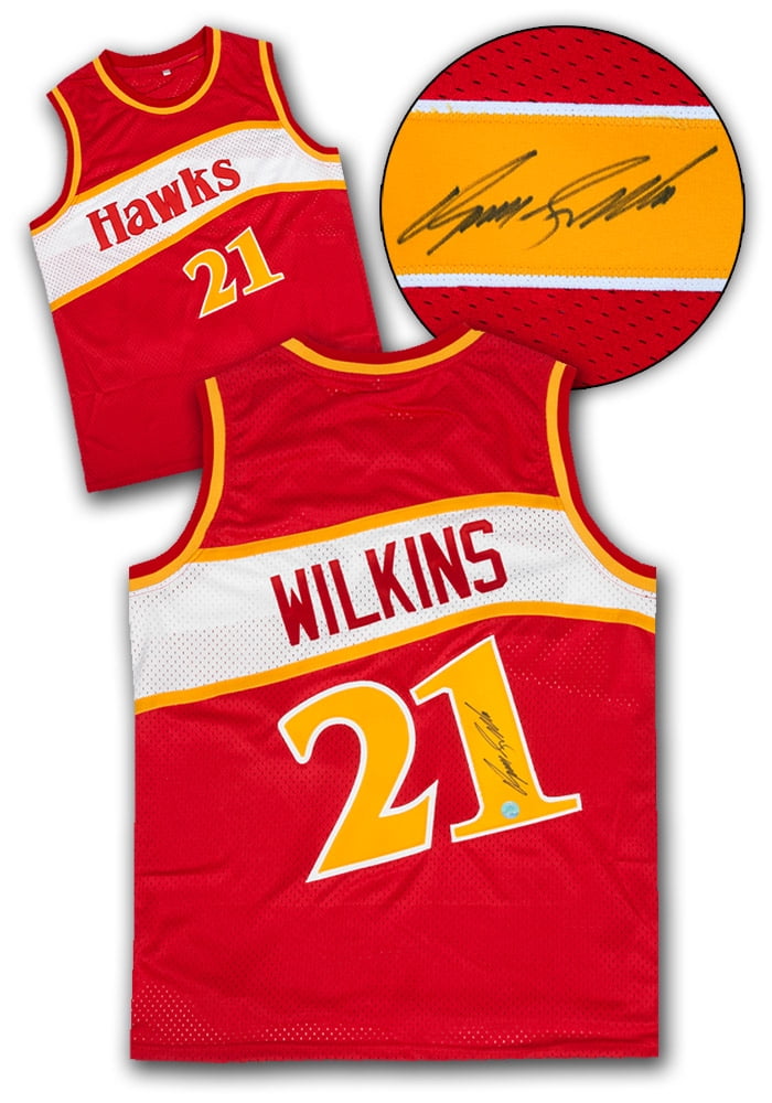 dominique wilkins signed jersey