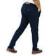 thumbnail image 4 of Pantalón de gabardina stretch John Silver  Corte recto color azul marino, 4 of 4