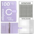 thumbnail image 1 of Generic 100 Envelopes Challenge A5 Size Money Saving Binder with Cash Envelopes, Multicolor, 1 Count, 1 of 6