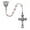 Pink, variant on 3 mm Pink Glass Youth Rosary