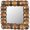 Burnt Copper With Clear P/Coat/Round/Espresso, variant on SAFAVIEH Round Cup Mirror Copper