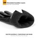 thumbnail image 2 of Guantes de piel de oveja genuina MAGILINK para hombre (Khaki-M), 2 of 6