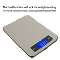 thumbnail image 3 of Food Kitchen Scale, High Accuracy Coffee Scale Waterproof Jewelry Scale With Backlit LCD Display & Peeling & PC Function 20/10kg Pocket Scale For Weight Loss Baking Cooking, 3 of 8