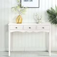 thumbnail image 4 of Costway Console Table Hall table Side Table Desk Accent Table Entryway w/ 3 Drawers, 4 of 7