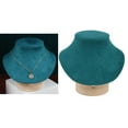 thumbnail image 2 of Soporte de exhibición de collares de joyería de terciopelo metálico deevoka, colgador, regalo Estilo06, 2 of 9