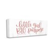 thumbnail image 3 of Little Girl Big Purpose Inspirational Inspirational Graphic Art Gallery Wrapped Canvas Print Wall Art, 3 of 7