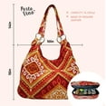 thumbnail image 5 of Portovino Swankey Zag Wine Tote With Hidden Insulated Compartment Holds, 5 of 8
