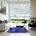 thumbnail image 7 of Ahgly Company Machine Washable Indoor Rectangle Transitional Cobalt Blue Area Rugs, 8' x 12', 7 of 7