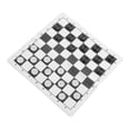 thumbnail image 1 of Juego De Damas, Juego De Mesa Educativo Portátil Plegable De Cuero PU Para Niños Y Adultos, 1 of 7