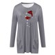 thumbnail image 3 of Pntutb Blusa informal de manga larga con estampado navideño para mujer Pntutb Pntutb-8574, 3 of 4