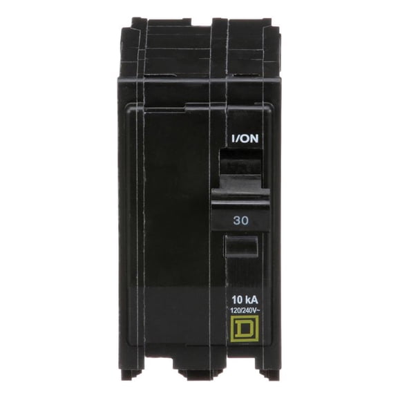 Square D QO Circuit Breaker 2-Pole - 30 Amp Plug-In - 1 Pack