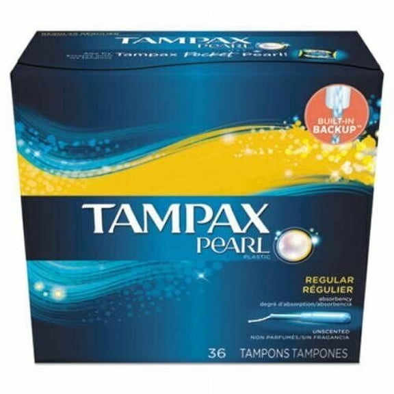 Tampons With Plastic Applicators Unscented Regular