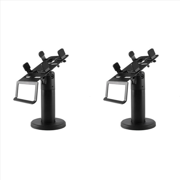 2X Pos Soporte de la Máquina 360 Grados Giratorio Pos Pantalla Cajero Titular de la Pantalla de la Tarjeta de Crédito de la Máquina Stand Counter Stand